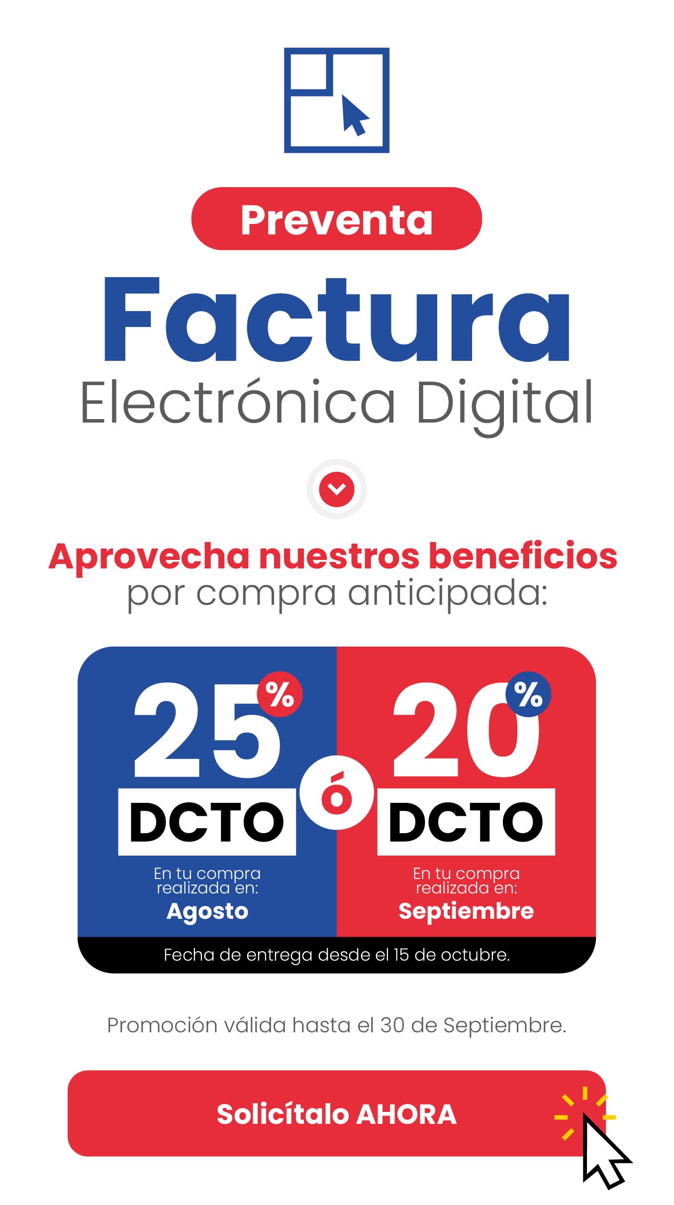 Preventa Factura Electrónica Digital