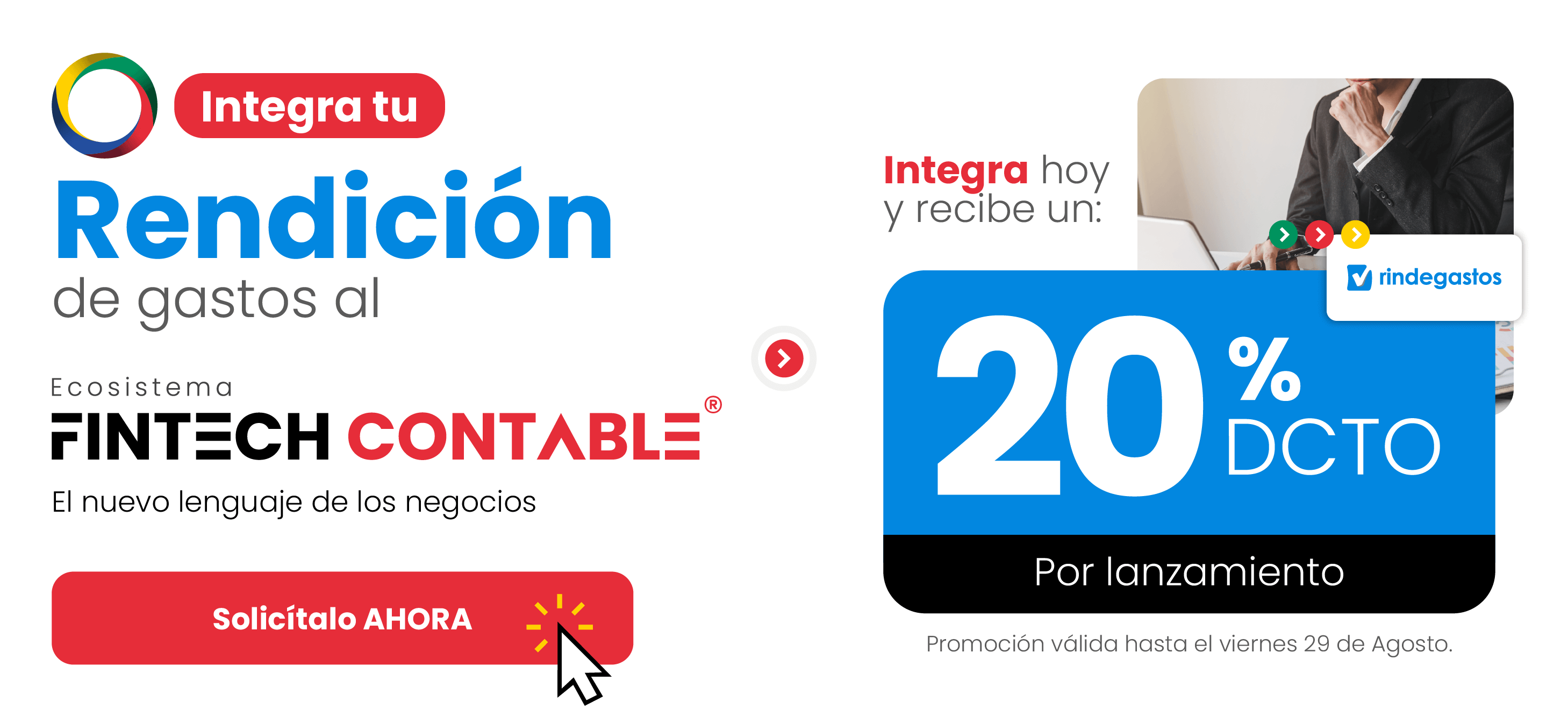 Integra tu Rendición de Gastos al Ecosistema Fintech Contable
