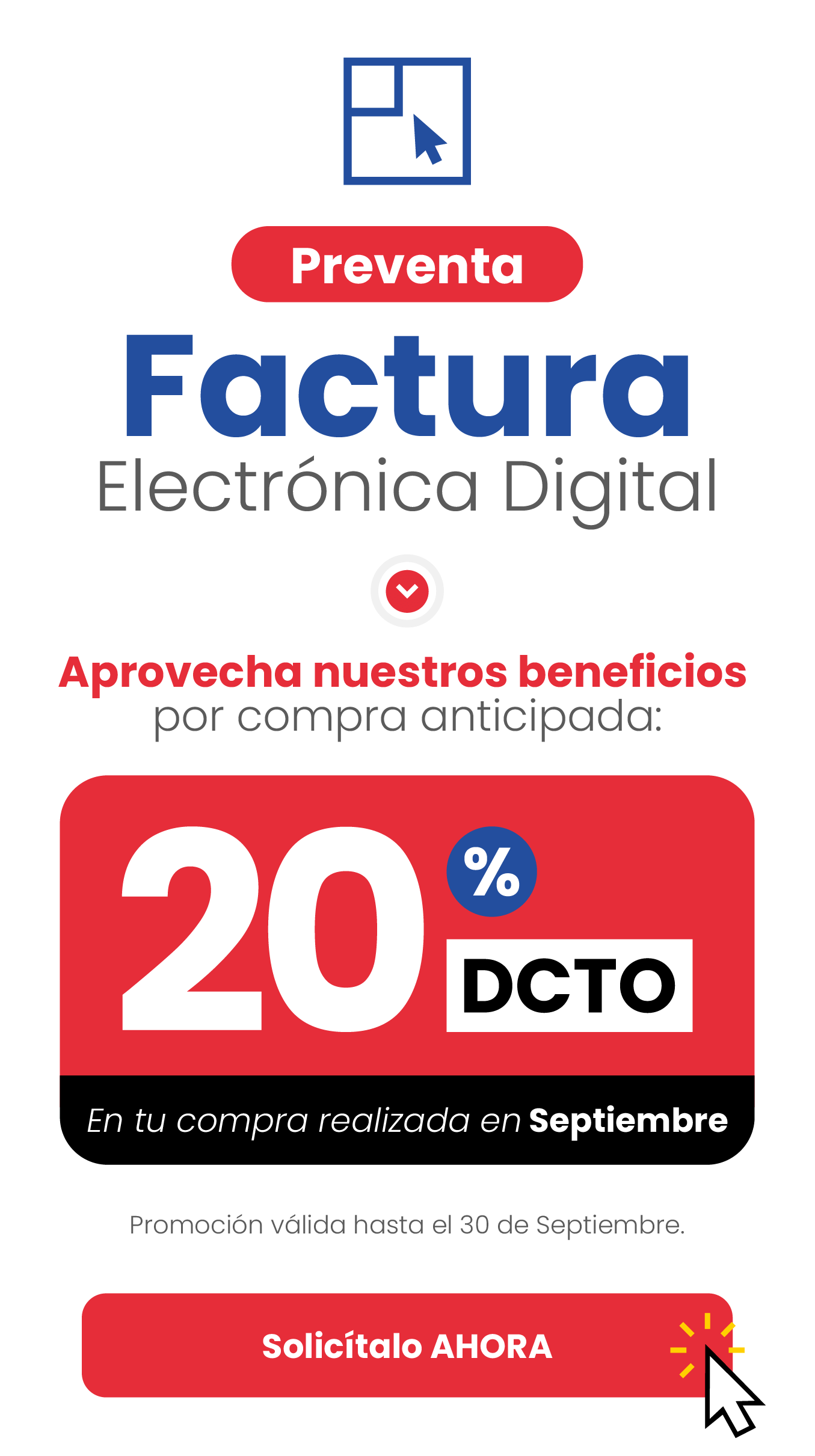 Preventa Factura Electrónica Digital