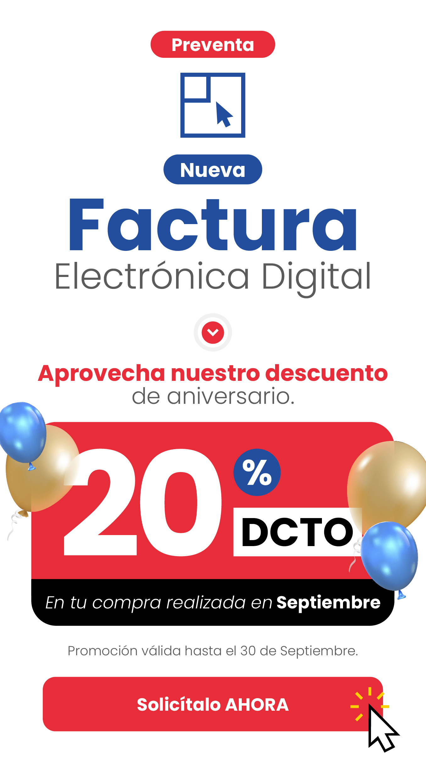 Preventa Factura Electrónica Digital