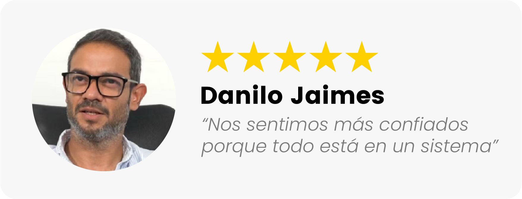Testimonial Danilo Jaimes - Hidroplan