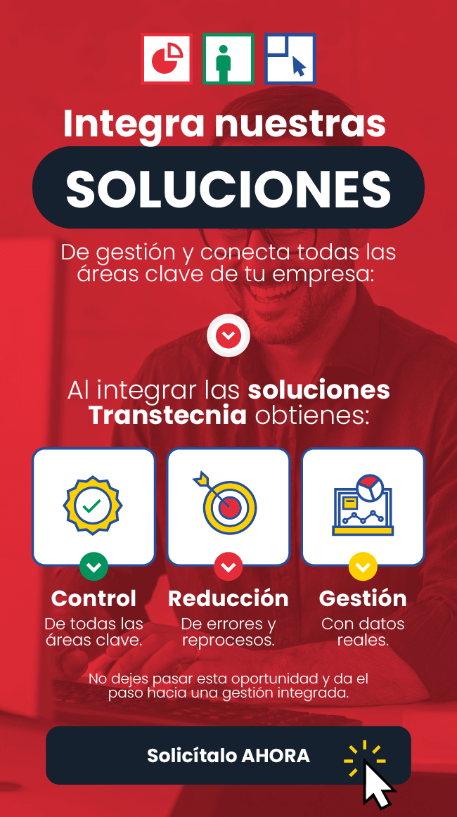 Integra nuestras soluciones de gestión y conecta todas las áreas clave de tu empresa: