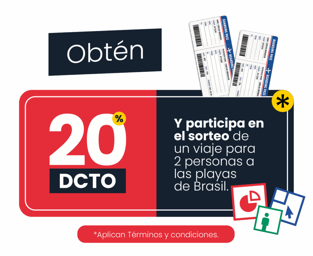 Cyberday ¡Relájate! y gana un viaje a las playas de Brasil