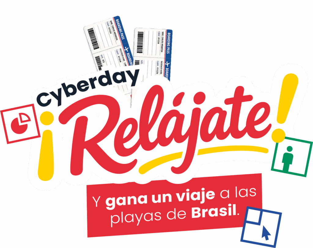Cyberday ¡Relájate! y gana un viaje a las playas de Brasil