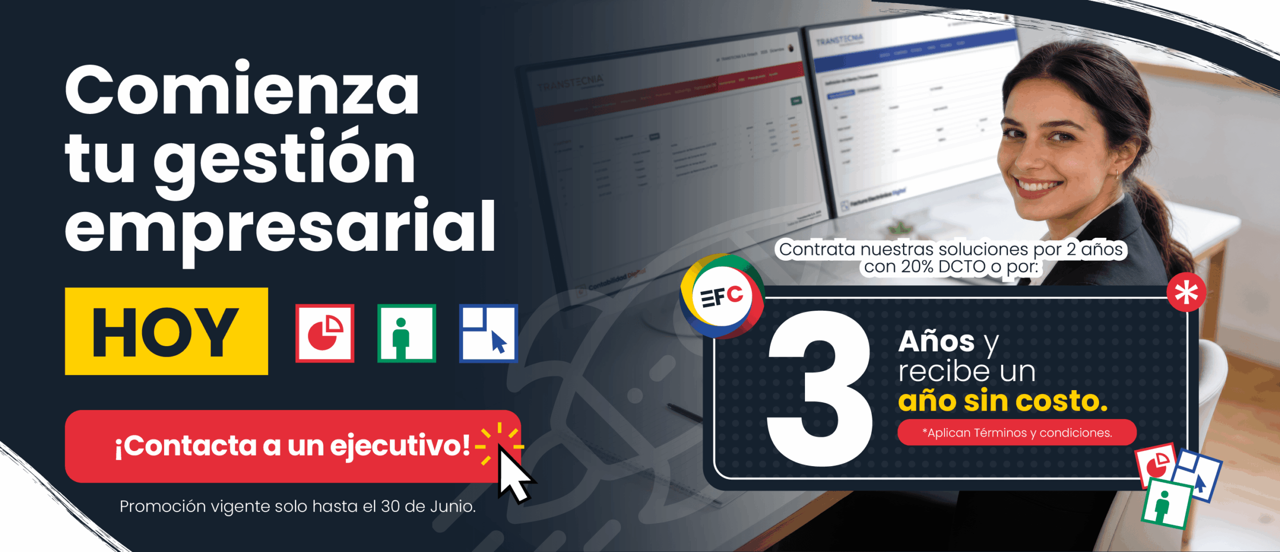 Comienza tu gestión empresarial Hoy