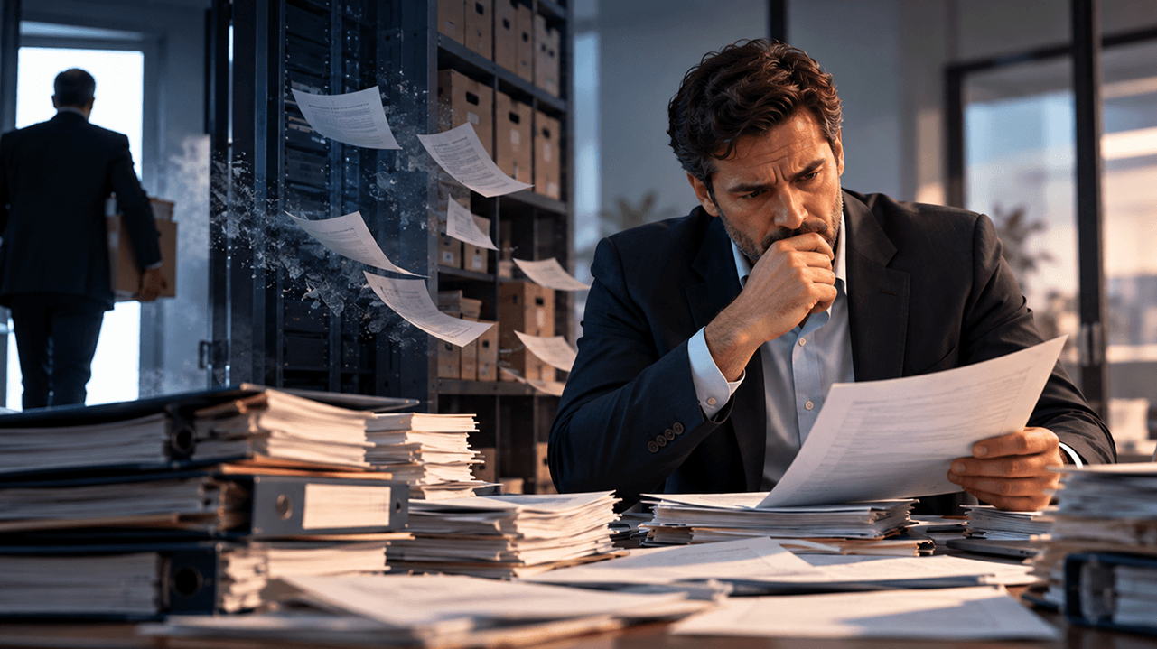 Cambiaste de contador. ¿Y quién se quedó con la historia de tu empresa?