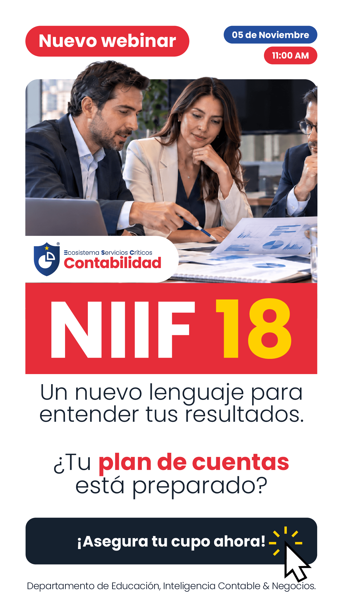 NIIF 18: Un nuevo lenguaje para entender tus resultados.